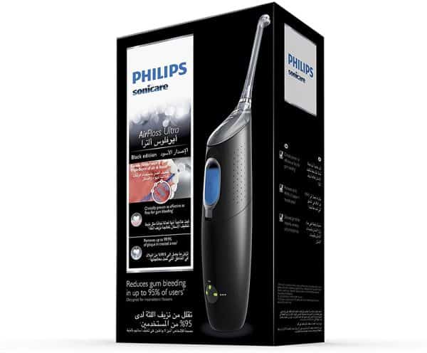 Máy Tăm Nước Philips Sonicare AirFloss Ultra HX8431/03 Màu Đen