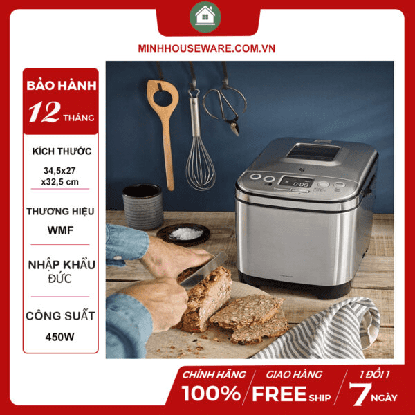 may-lam-banh-my-wmf-kult-x-450w Máy làm bánh mì WMF KULT X công suất chỉ với 450W