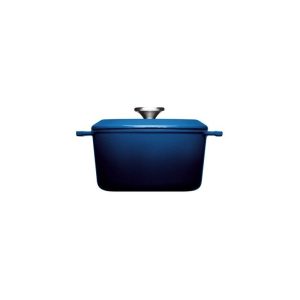 cast iron pot 24 cm chiliredcobalt blue woll iron 124ci 1