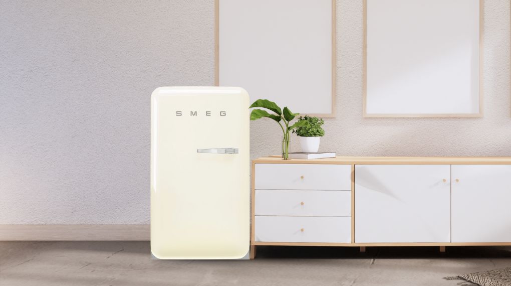 Tủ lạnh mini Smeg 122 lít FAB10 màu trơn