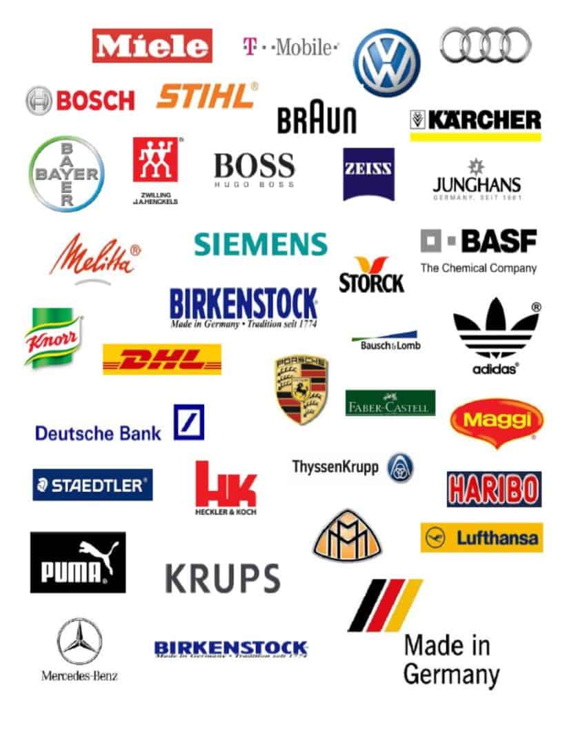 Các công ty nổi tiếng của Đức