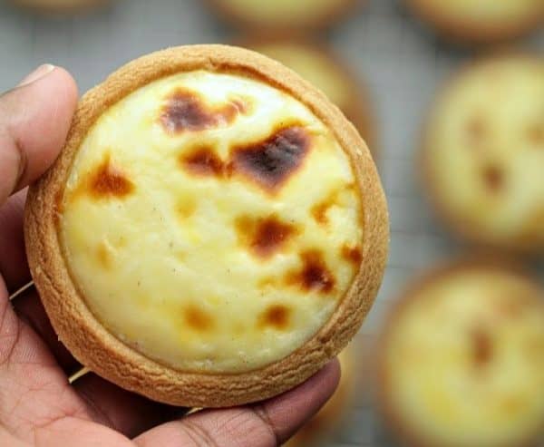 cách làm bánh tart phô mai Hokkaido tại nhà