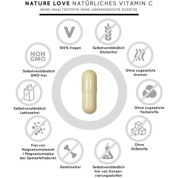 Viên Nang Nature Love Vitamin C Aus Bio Acerola 180 Viên-1