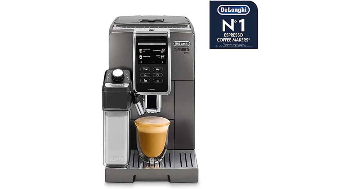 De'longhi 370.95t Dinamica Plus Ecam 370.95.t Kaffeevollautomat Máy Pha Cafe De'Longhi Dinamica Plus ECAM 370.95.T