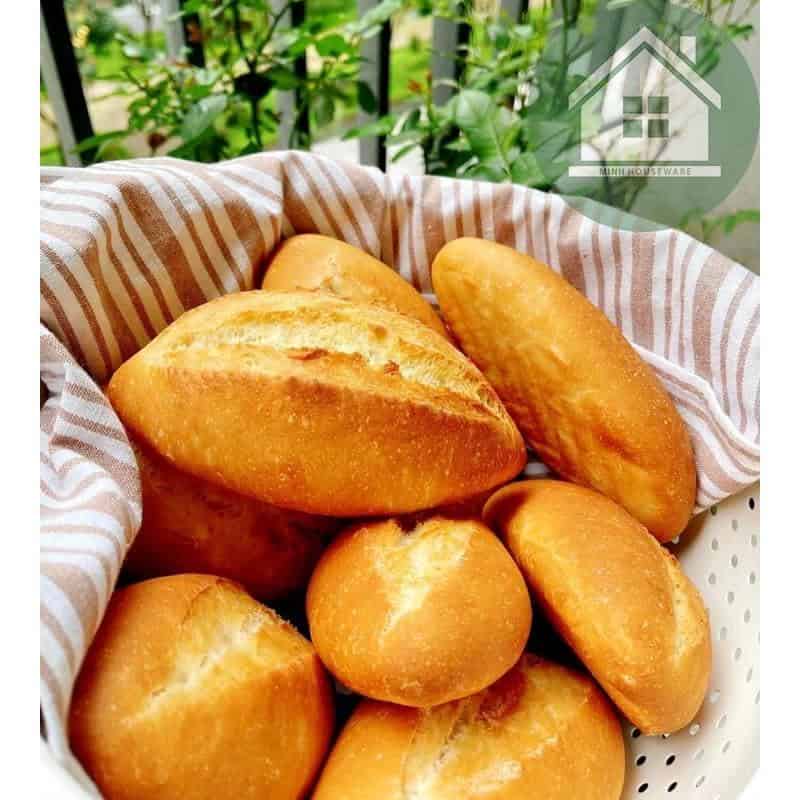 Cách làm bánh mì truyền thống bằng máy trộn bột và lò nướng