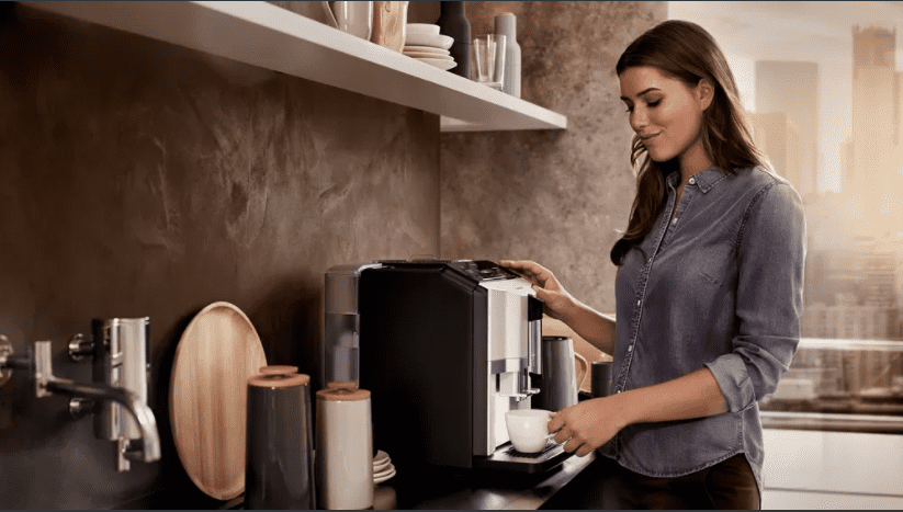 Máy pha cà phê tự động Siemens loại nhỏ