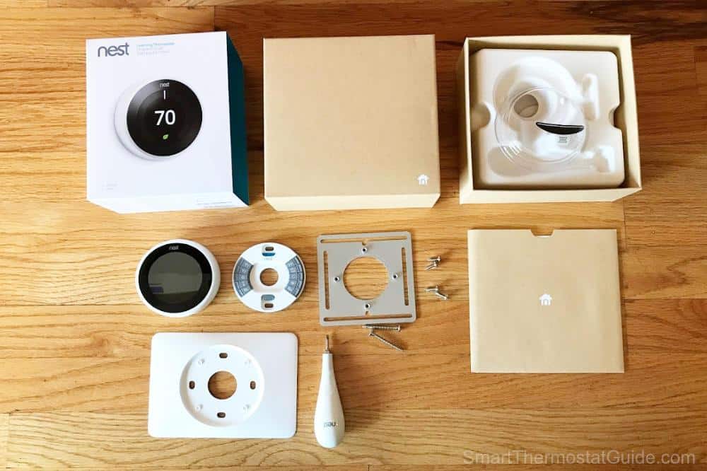 Mở hộp Nest Learning Thermostat