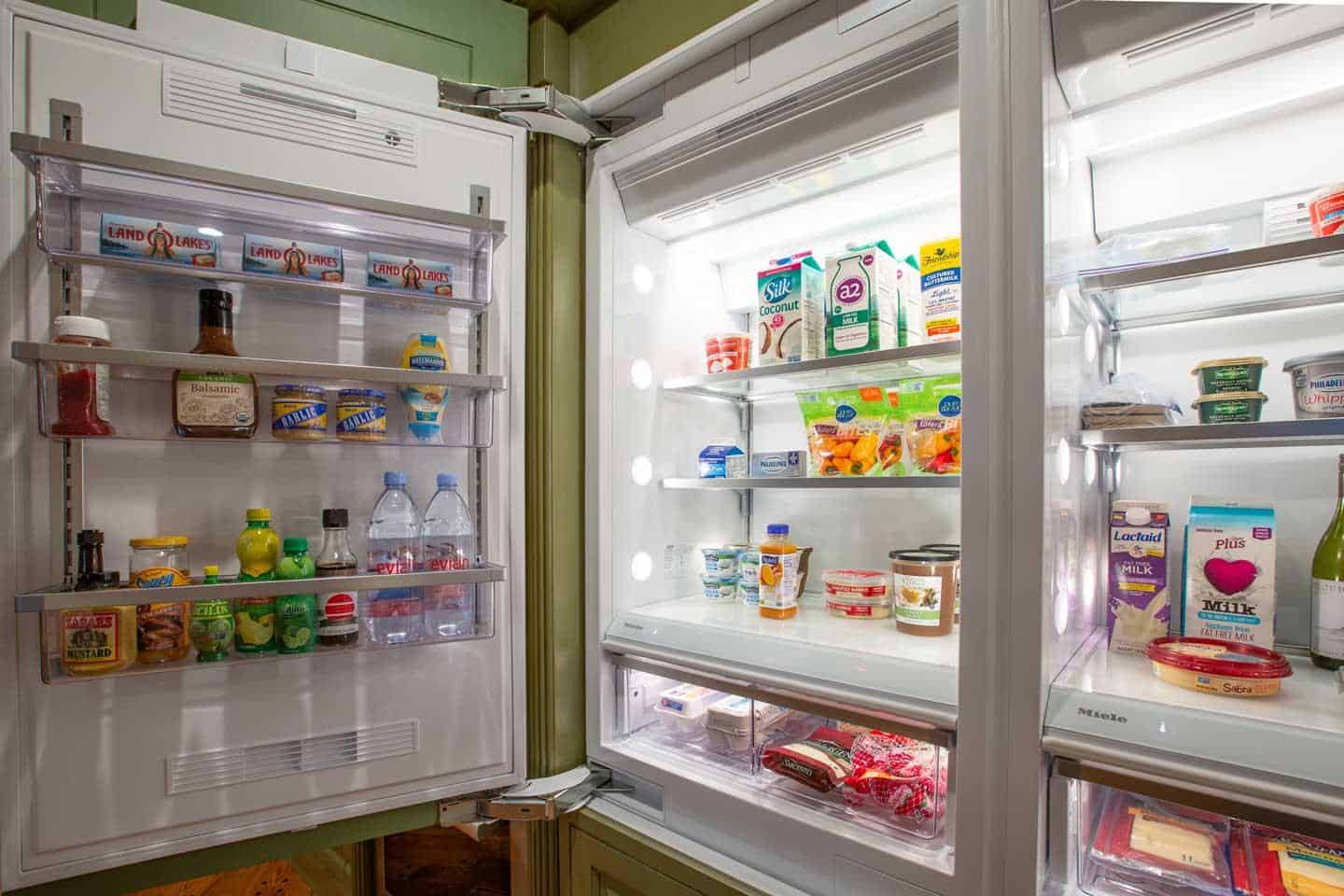 Khả năng lưu trữ tuyệt vời của tủ lạnh Miele