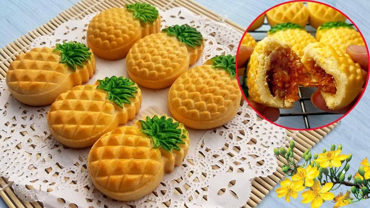 3 cách làm bánh dứa Đài Loan chuẩn vị thơm ngon đơn giản