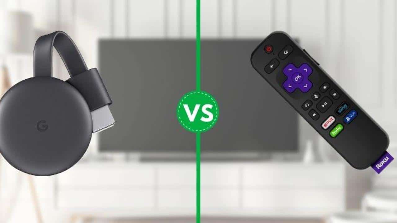 Google Chromecast 3 và roku 