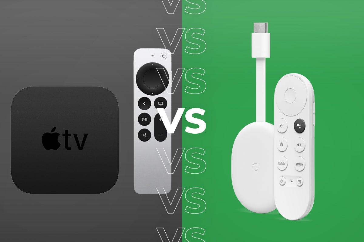 google chromecast 3 vs Apple TV 4K