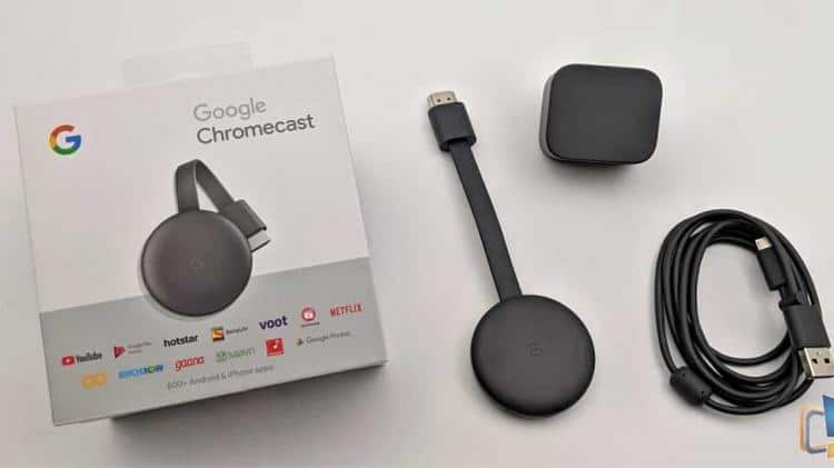 Giao diện của Google Chromecast