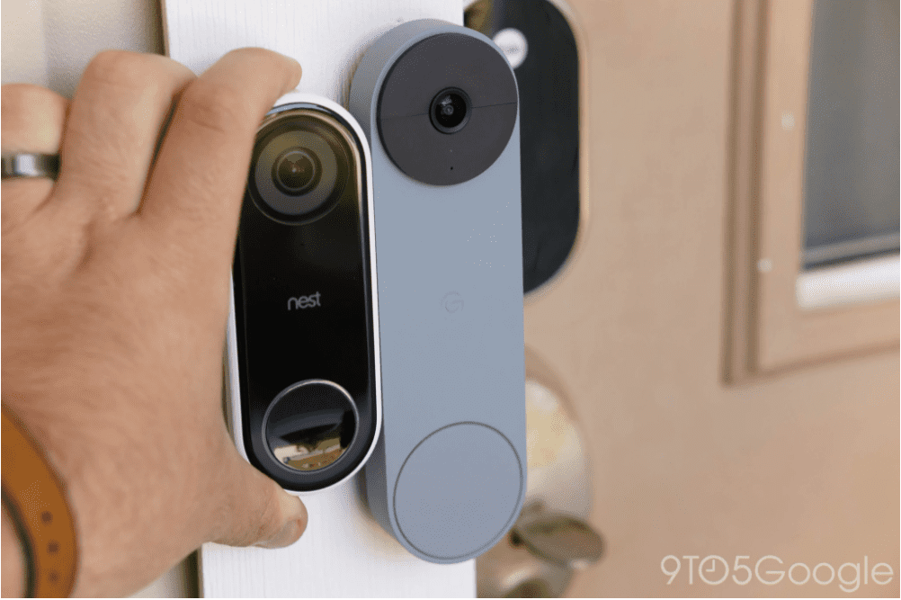 Kích thước Google Nest Doorbell sử dụng pin