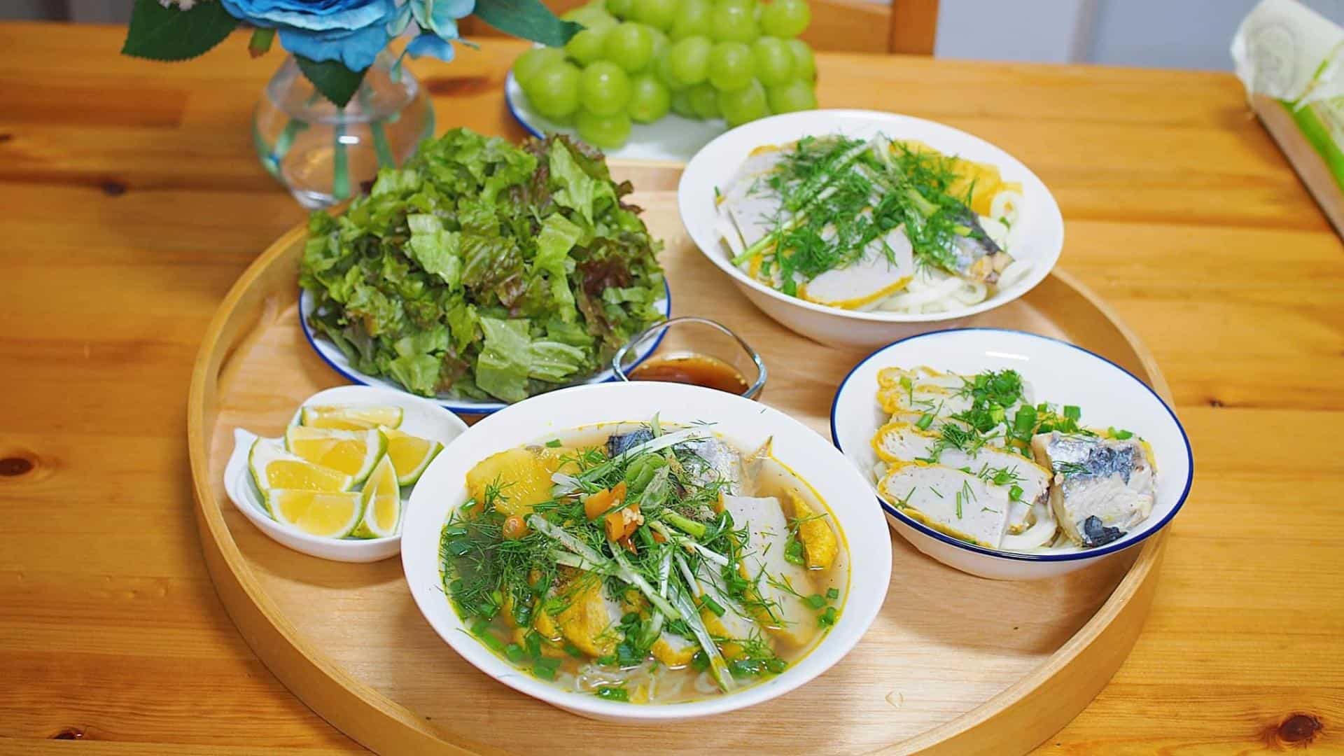 Cách nấu nướng bún cá Nha Trang