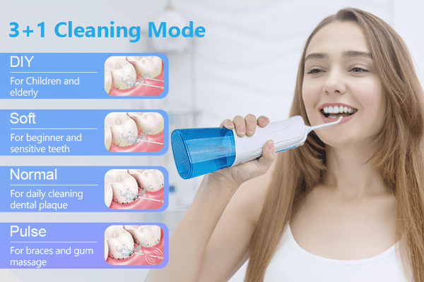 Dùng tăm nước trước hay sau đánh răng