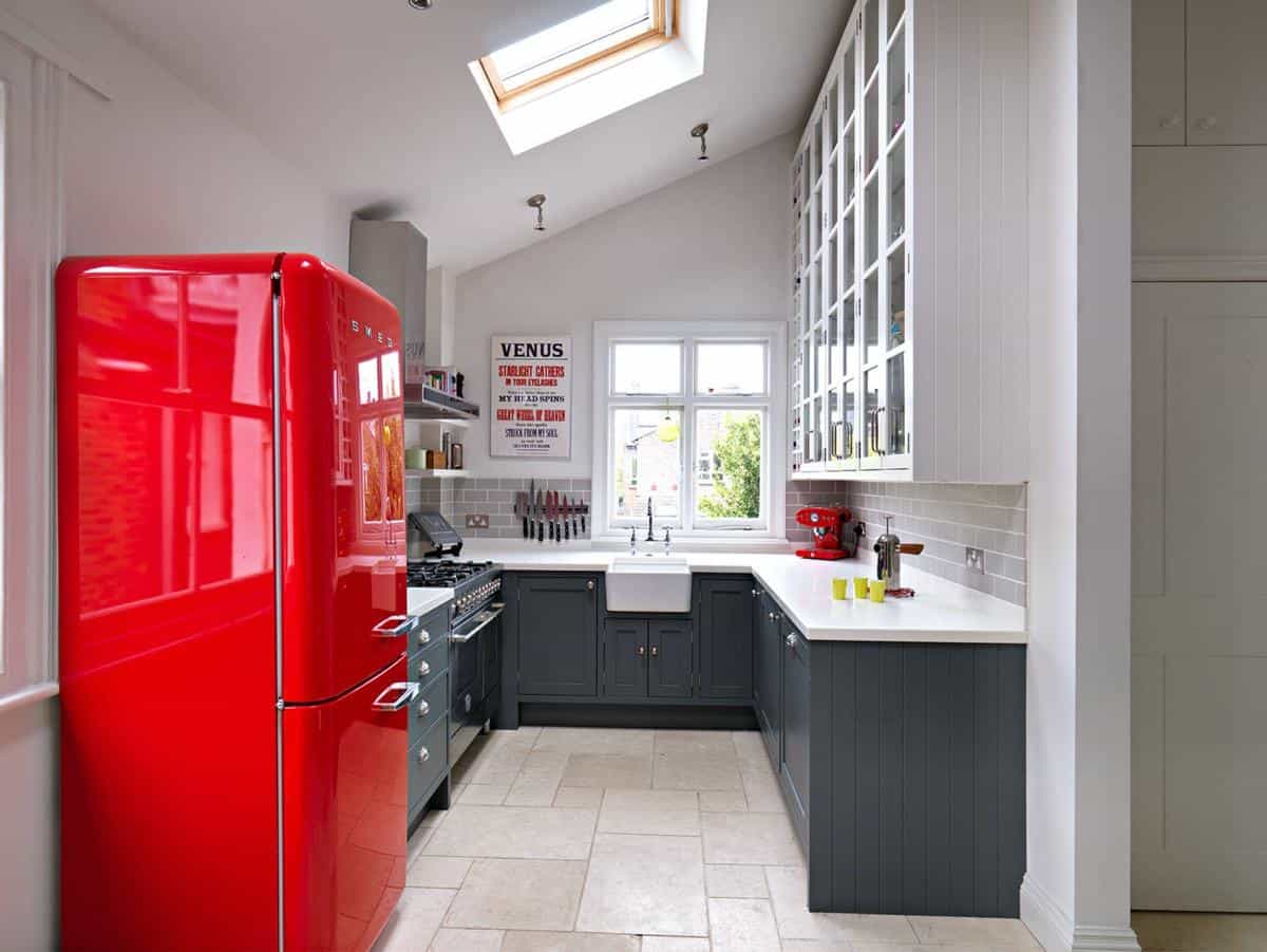 17 red kitchen appliances