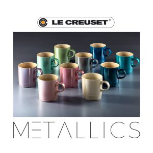 Cốc LeCreuset Metalics 350ml Cool Mint