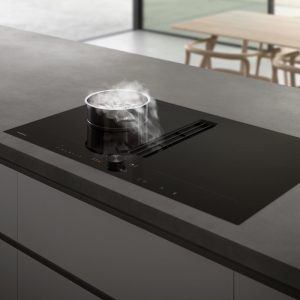 Bếp từ kèm hút mùi Gaggenau CV282111 series 200 7400 W 5 bep tu hut mui gaggenau cv282111
