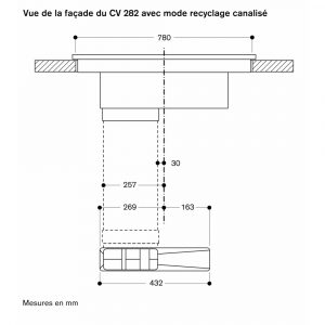 Bếp từ kèm hút mùi Gaggenau CV282111 series 200 7400 W 21 bep tu hut mui gaggenau cv282111 9