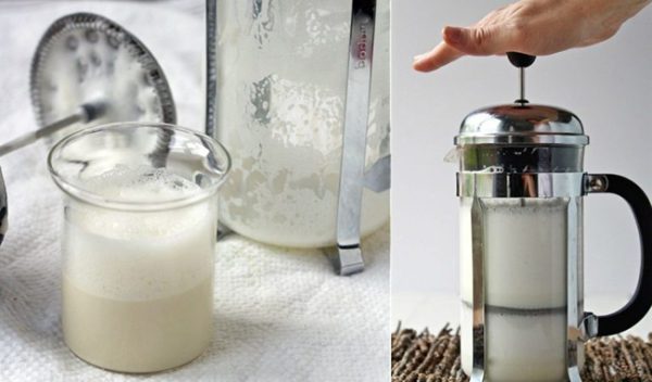 cách tạo bọt sữa