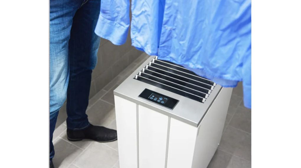 Máy hút ẩm kèm lọc không khí Wood’s LD48Pro+ - Làm khô quần áo nhanh chóng với cửa gió thông minh may hut am woods ld48pro 5 1