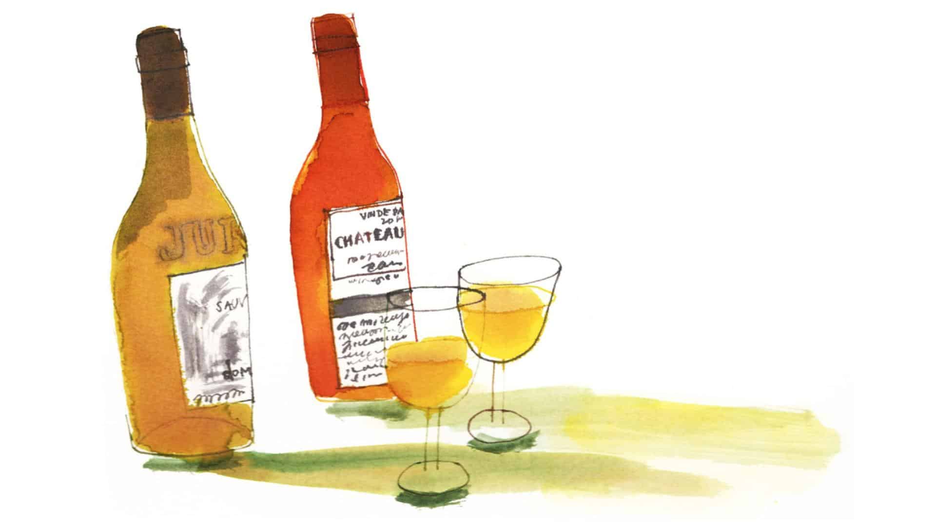 Các loại rượu vang trắng có tính oxy hóa của Jura