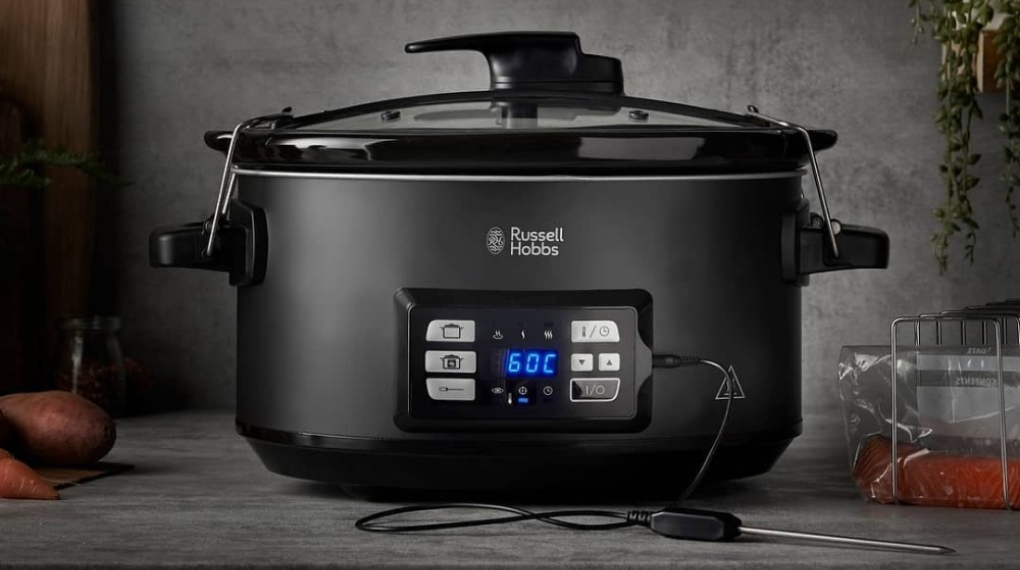 Nồi nấu chậm Sous vide Russell Hobbs 6,5 lít 25630-56 3in1 - Sở hữu công suất 350 W Nồi nấu chậm Sous vide Russell Hobbs 6,5 lít 25630-56 3in1