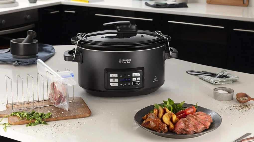 Nồi nấu chậm Sous vide Russell Hobbs 6,5 lít 25630-56 3in1 - Tổng quan thiết kế Nồi nấu chậm Sous vide Russell Hobbs 6,5 lít 25630-56 3in1