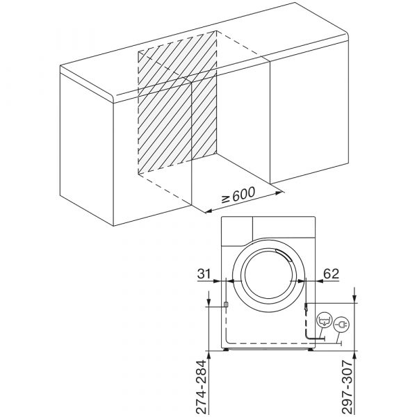 Máy Sấy Quần Áo Heat Pump Miele TCR780WP Eco Steam 9kg