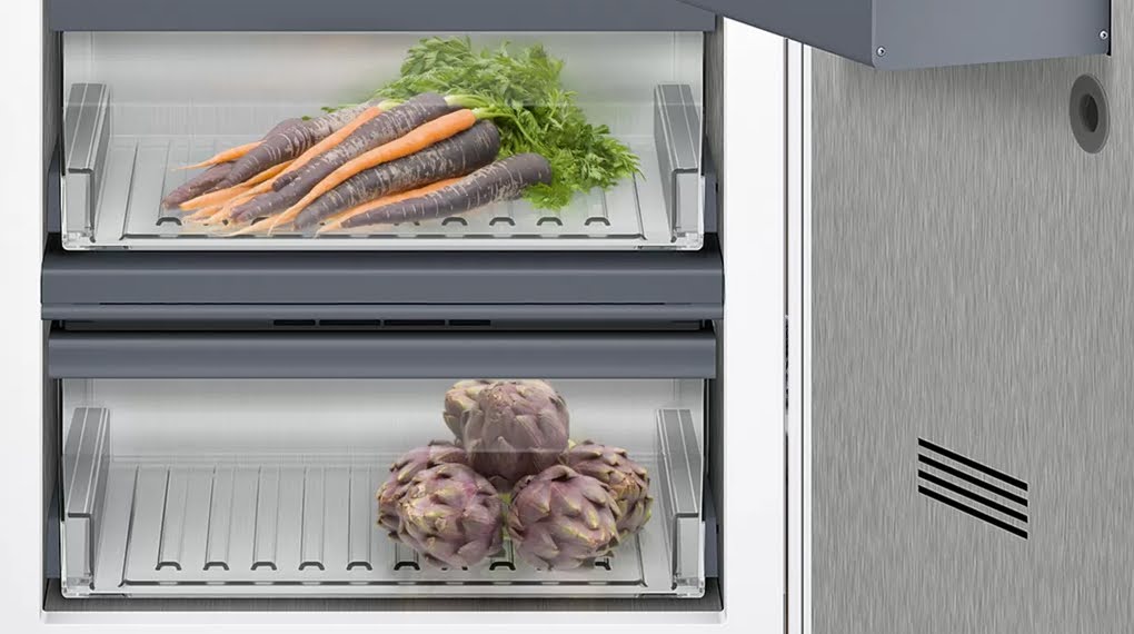 Tủ lạnh âm tủ Gaggenau 357 lít RC462305 Vario series 400 - Ngăn bảo quản rau củ & trái cây Fresh cooling tu lanh am tu gaggenau rc462305 7 1