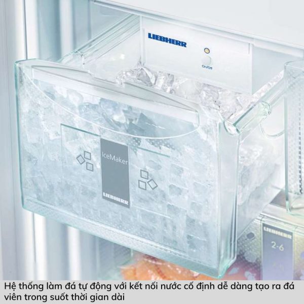 Tủ Lạnh Tich Hợp Tủ Rượu Liebherr SBSes 8486 PremiumPlus BioFresh NoFrost