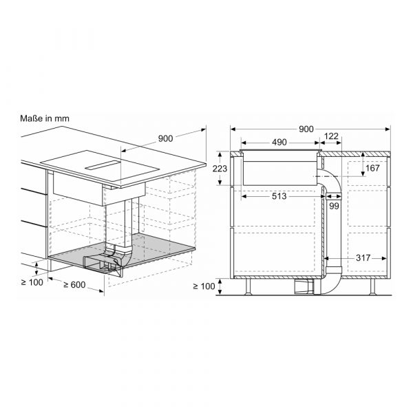 bep tu ket hop hut mui bosch pxx875d67e series 8 13