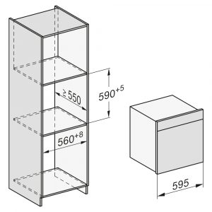 lo nuong kem hap miele dgc 7860 hcx pro am tu 22