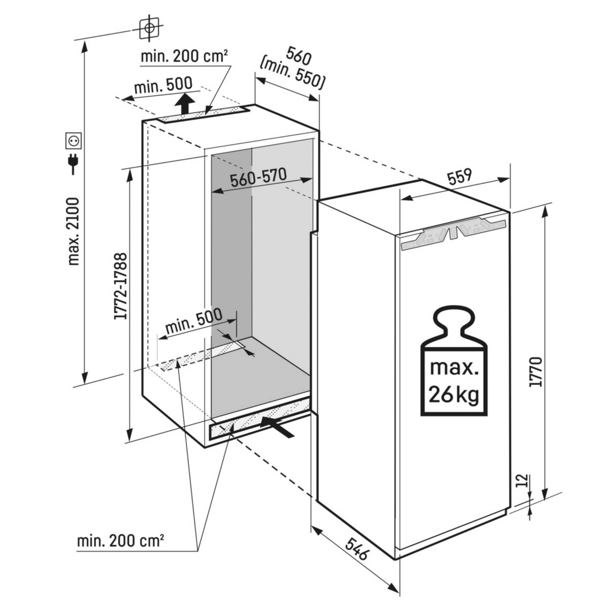 Tủ Lạnh Liebherr IRBPh 5170 Peak BioFresh