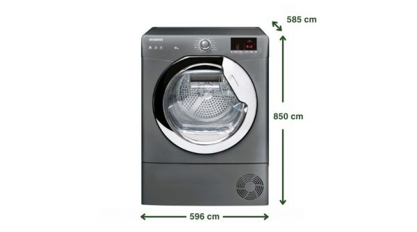 Máy sấy ngưng tụ Rosières RILSC10DGR-04 10kg (2)