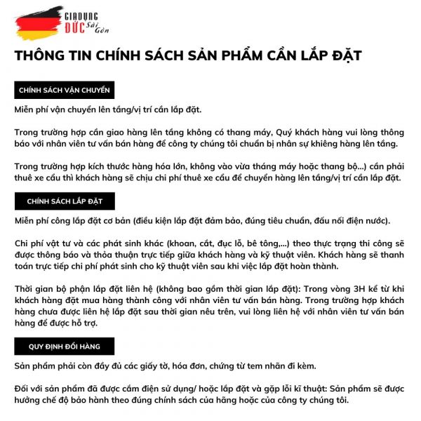 THONG TIN CHINH SACH san pham can lap dat 1