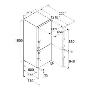 tu lanh doc lap liebherr 314 l sbnsdh 5264 prime biofresh nofrost 16