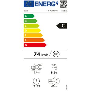 Máy rửa bát Miele G7590 SCVi AutoDos