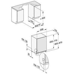 Máy rửa bát Miele G7590 SCVi AutoDos