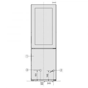 Tu dong ket hop tu ruou 287 lit Miele KWNS 4784 DE 11