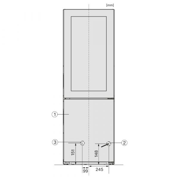 Tu dong ket hop tu ruou 287 lit Miele KWNS 4784 DE 11