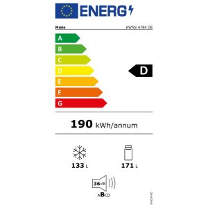 Tu dong ket hop tu ruou 287 lit Miele KWNS 4784 DE 7