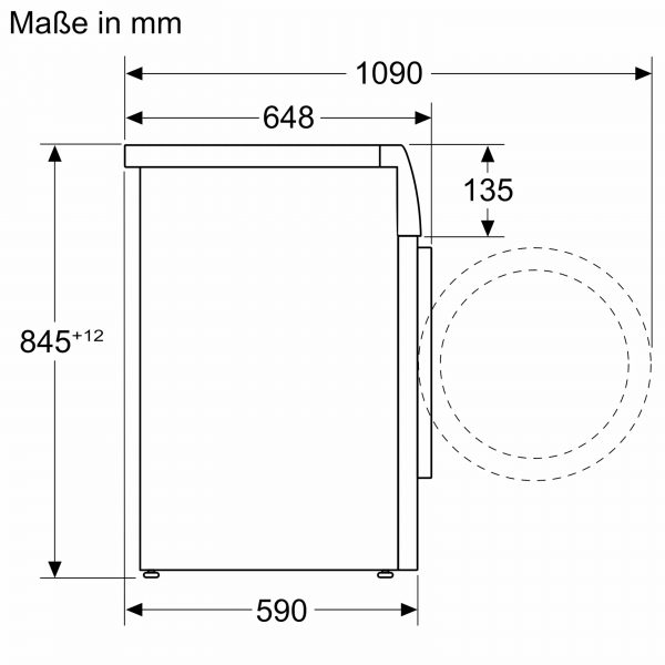 Máy giặt Bosch 10 kg WGB2560X0 Serie 8