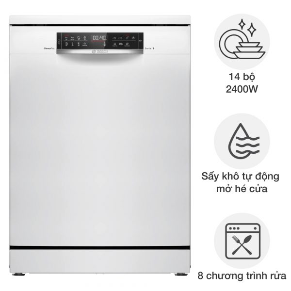 Máy rửa bát Bosch SMS6ECW00E