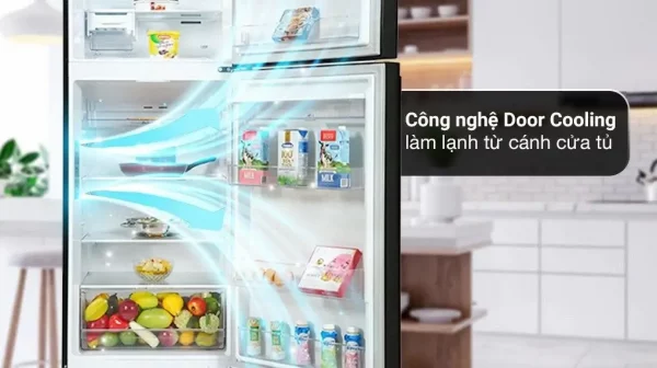 Công nghệ làm lạnh từ cánh cửa (Door Cooling+) 