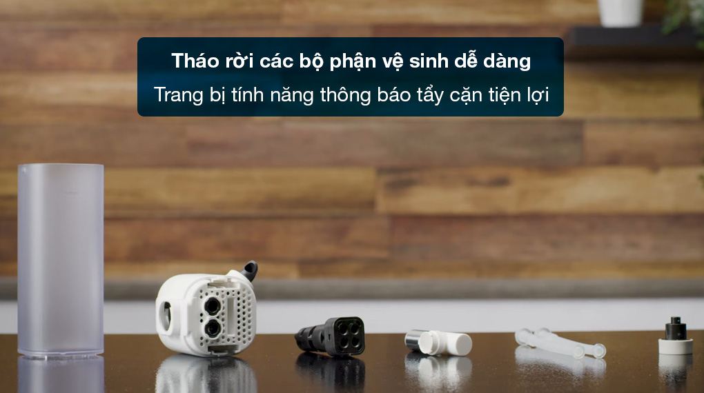 Máy pha cà phê viên nén De’Longhi EN640 NESPRESSO Gran Lattissima - Dễ dàng vệ sinh các bộ phận máy