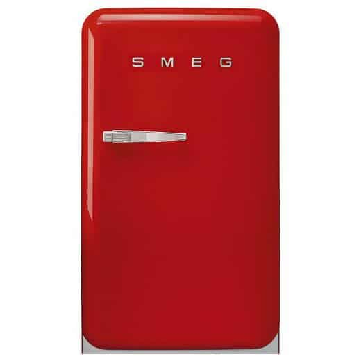 Sắc đỏ độc đáo của một sản phẩm tủ lạnh cao cấp Smeg
