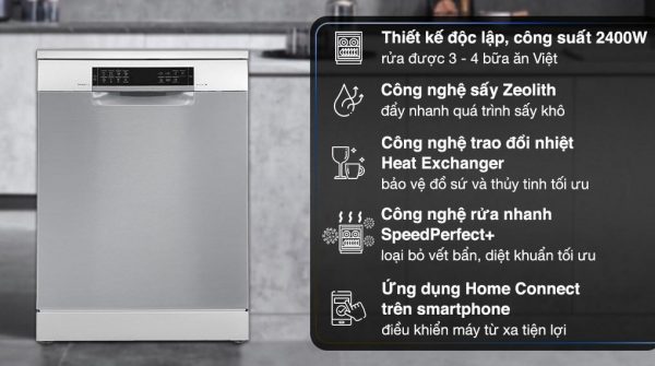 Máy rửa chén Bosch SMS6ZCI49E Series 6