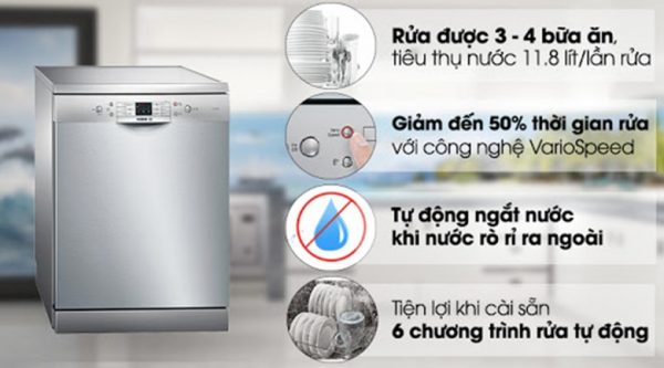 Máy rửa bát Bosch có tốt không?