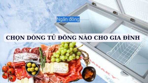 Sử dụng tối đa công suất giúp giảm thiểu mức tiêu thụ điện năng của tủ đông.